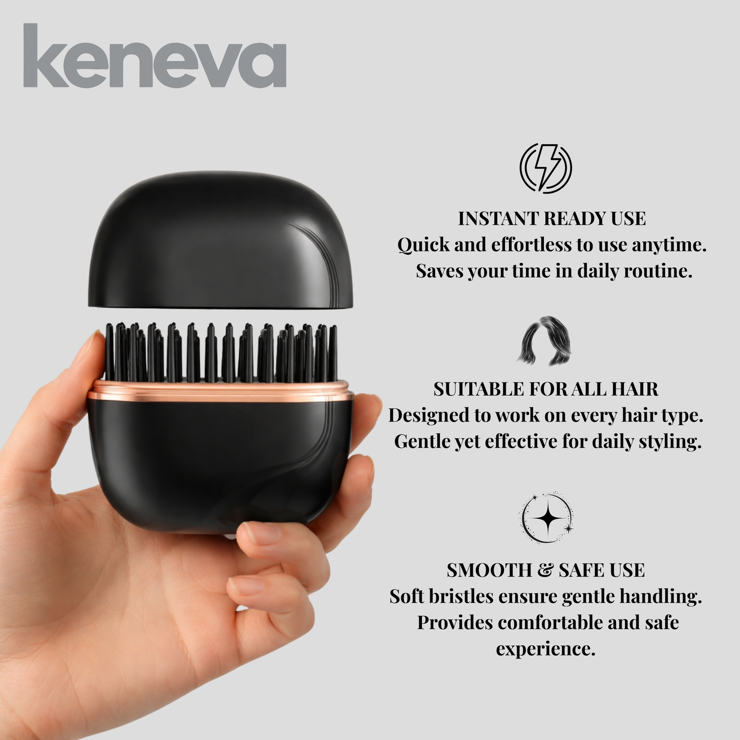 Keneva® Mini Hair Straightener